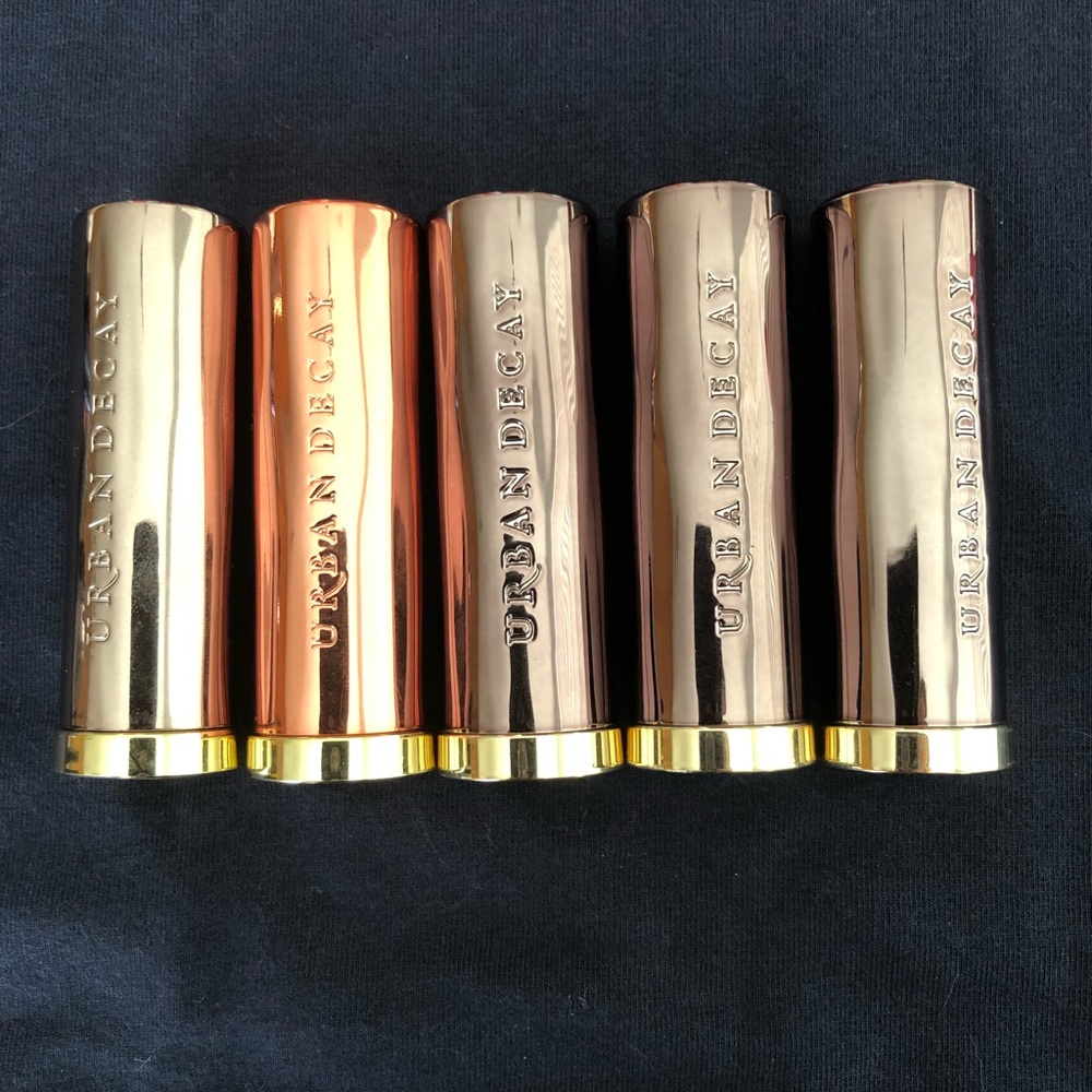 Set of 5 Urban Decay Lipsticks